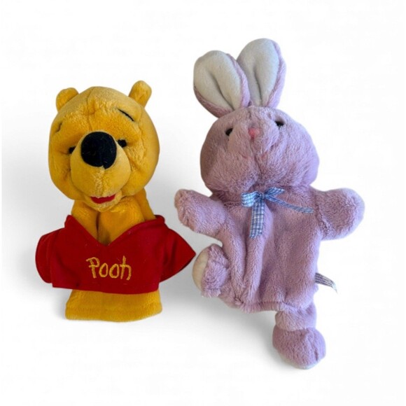 Hand Puppets Lot Of 22 Animals Vintage & Modern Clifford Cat Dog - Picture 7 of 7